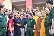 GDP’s Chief meets with village patriarchs, community heads, reputable individuals, and religious dignitaries
